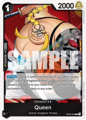 Queen OP08-080 (Two Legends)  - Foil