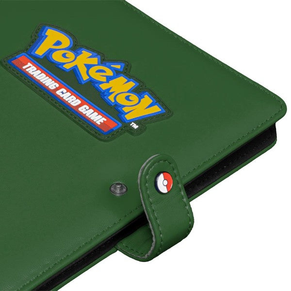 Pokemon - TCG - ULTRA PRO Premium Green Snap 4 Pocket Binder
