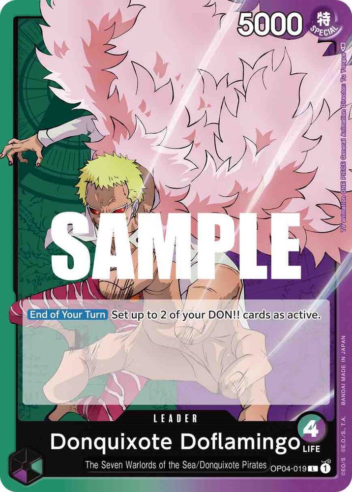 Donquixote Doflamingo OP04-019 (Kingdoms of Intrigue) 