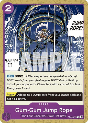 Gum-Gum Jump Rope OP09-079 (Emperors in the New World) 