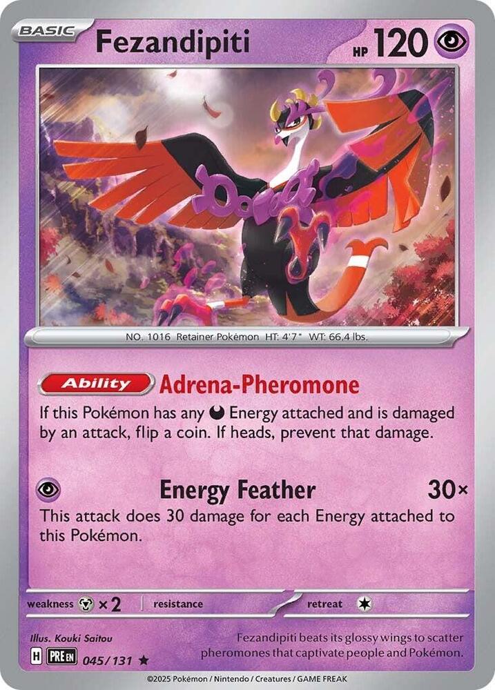 Fezandipiti 045/131 (SV: Prismatic Evolutions)  - Holofoil
