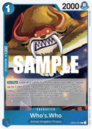 Who's.Who OP04-051 (Kingdoms of Intrigue)  - Foil
