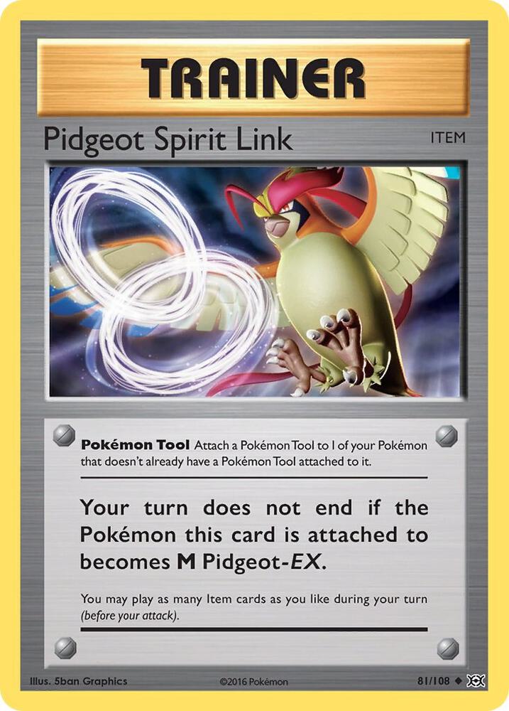 Pidgeot Spirit Link 81/108 (XY - Evolutions) 