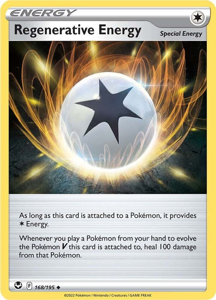 Regenerative Energy 168/195 (SWSH12: Silver Tempest) 