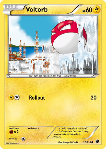 Voltorb 32/116 (Plasma Freeze) 