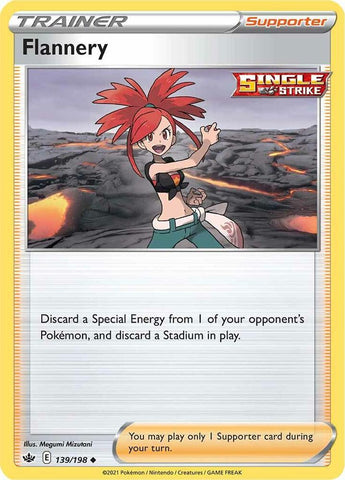 Flannery 139/198 (SWSH06: Chilling Reign) 
