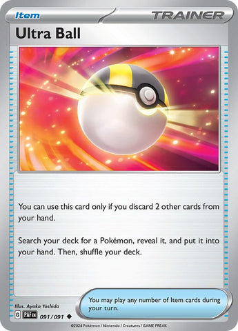 Ultra Ball 091/091 (SV: Paldean Fates) 