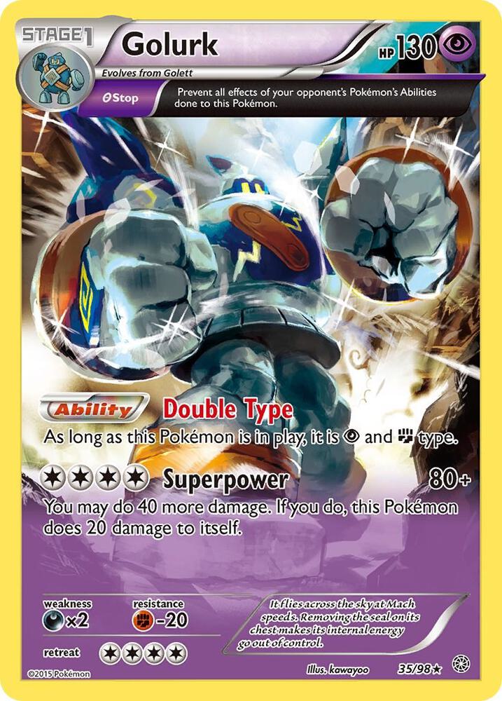 Golurk 35/98 (XY - Ancient Origins) 