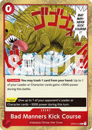 Bad Manners Kick Course (Reprint) OP04-016 (Premium Booster -The Best- Vol. 2)  - Foil