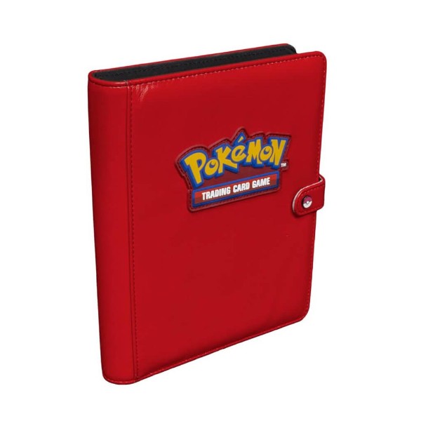 Pokemon - TCG - ULTRA PRO Premium Red Snap 4 Pocket Binder