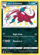 Galarian Linoone SV079/SV122 (Shining Fates: Shiny Vault)  - Holofoil