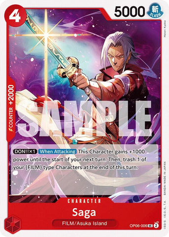 Saga OP06-006 (Wings of the Captain) 