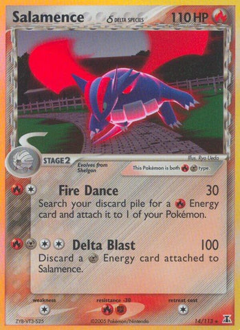 Salamence Delta Species 14/113 (Delta Species)  - Holofoil