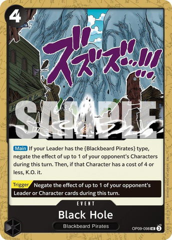 Black Hole (Reprint) OP09-098 (Premium Booster -The Best- Vol. 2) 