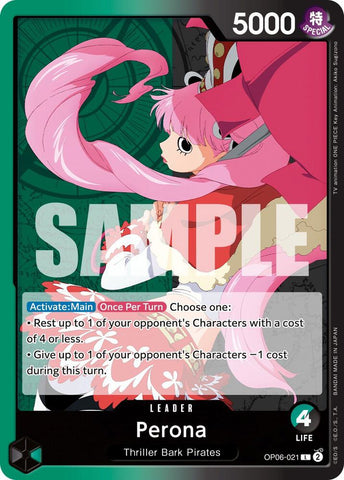 Perona OP06-021 (Wings of the Captain) 