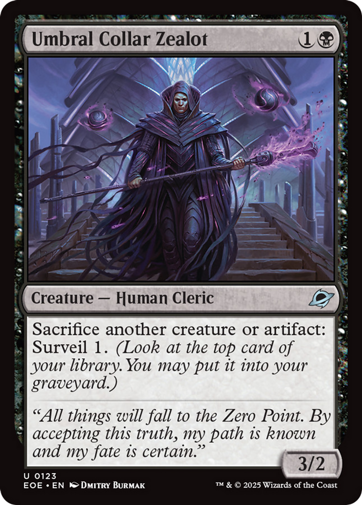 Umbral Collar Zealot [Edge of Eternities]