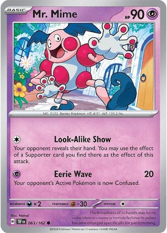 Mr. Mime 063/162 (SV05: Temporal Forces) 