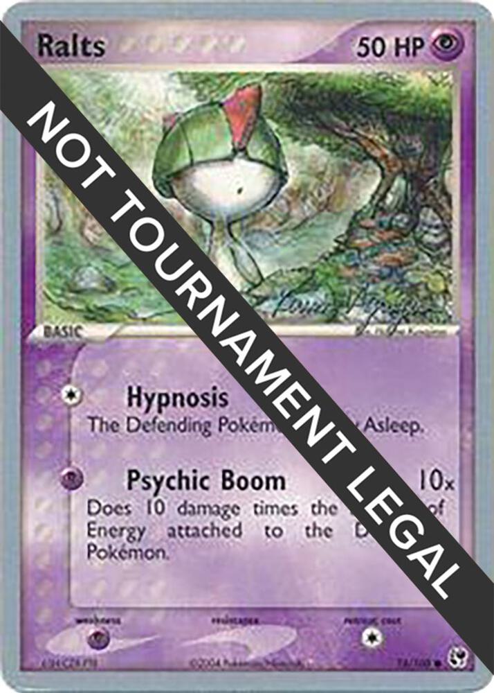 Ralts 2004 Kevin Nguyen 74/100 (World Championship Decks) 