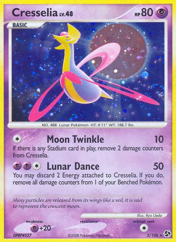 Cresselia 2/106 (Great Encounters)  - Holofoil