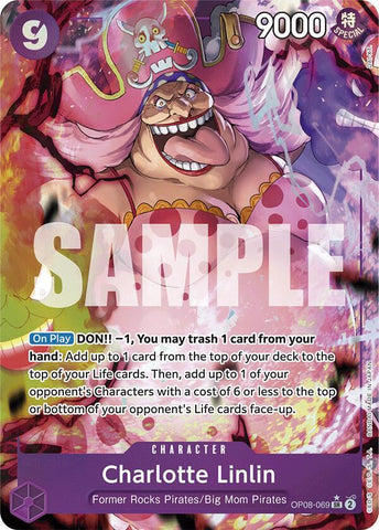 Charlotte Linlin OP08-069 (Two Legends)  - Alternate Art Foil