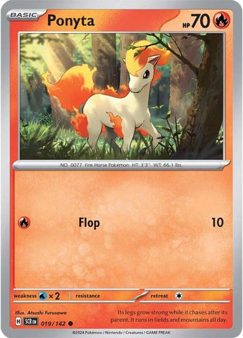 Ponyta 019/142 (SV07: Stellar Crown) 
