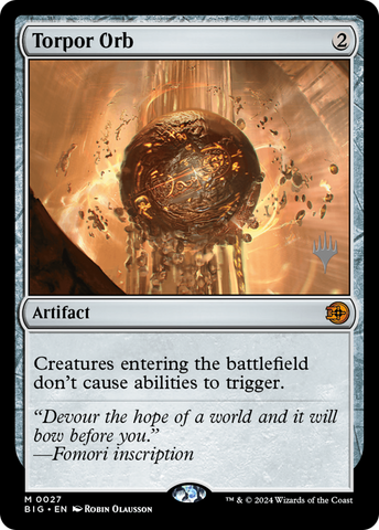 Torpor Orb [Lorwyn Eclipsed Promos]