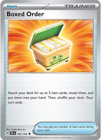 Boxed Order 143/162 (SV05: Temporal Forces) 