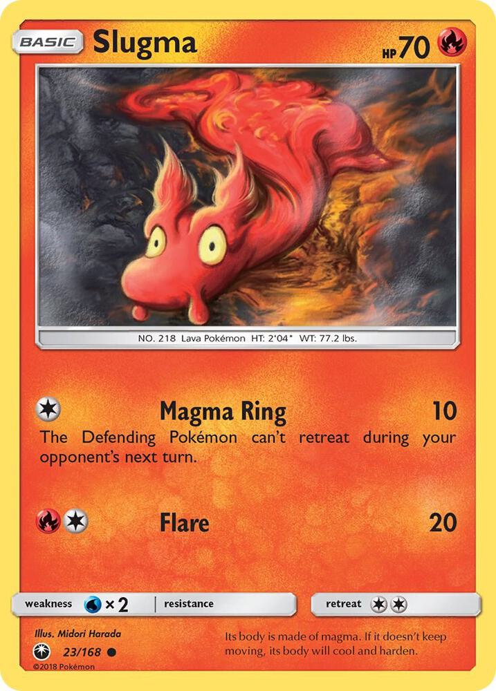 Slugma 23/168 (SM - Celestial Storm) 