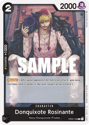 Donquixote Rosinante OP02-108 (Paramount War) 