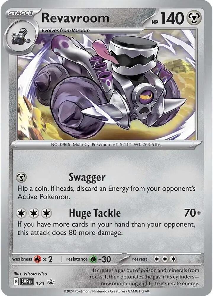 Revavroom 121 (SV: Scarlet & Violet Promo Cards)  - Holofoil
