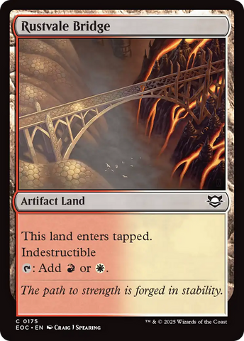 Rustvale Bridge [Edge of Eternities Commander]