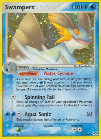 Swampert 11/106 (Emerald)  - Holofoil