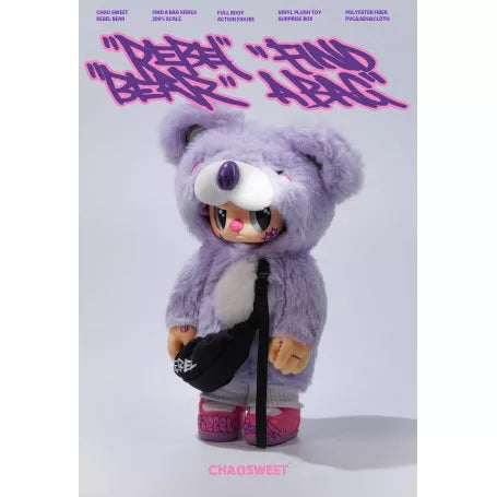Pop Cuppo·Rebel Bear Movable - Bag Series