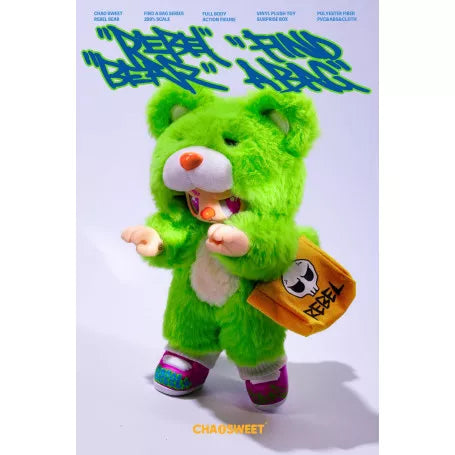 Pop Cuppo·Rebel Bear Movable - Bag Series