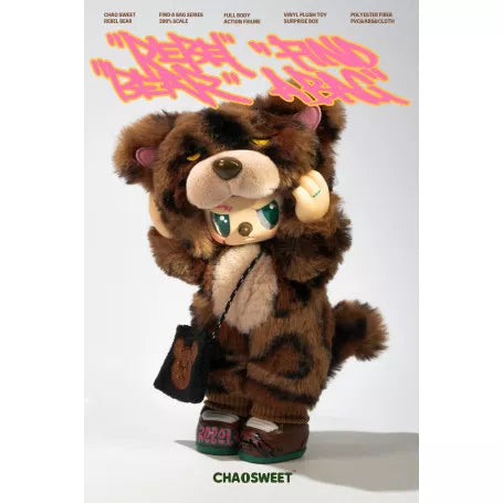Pop Cuppo·Rebel Bear Movable - Bag Series