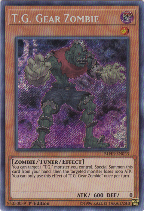 T.G. Gear Zombie [BLHR-EN023] Secret Rare