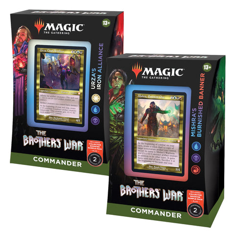 Magic Brothers of War Commander Decks