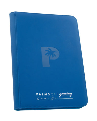 Collector's Series 9 Pocket Zip Trading Binder - Blue
