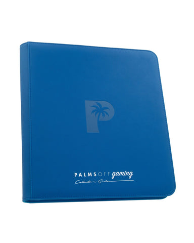Collector's Series 12 Pocket Zip Trading Card Binder - BLUE