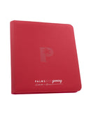 Collector's Series 12 Pocket Zip Trading Card Binder - RED