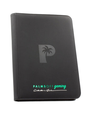 Collector's Series 9 Pocket Zip Trading Card Binder - BLACK