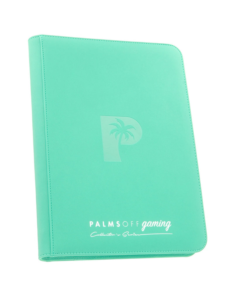 Collector's Series 9 Pocket Zip Trading Card Binder - TURQUOISE