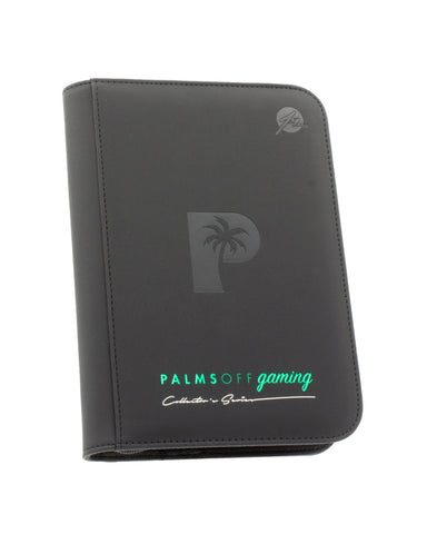 Collector's Series 4 Pocket Zip Trading Card Binder - BLACK