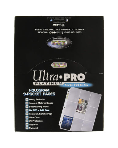 Ultra Pro - 9 Pocket Pages (Box of 100)
