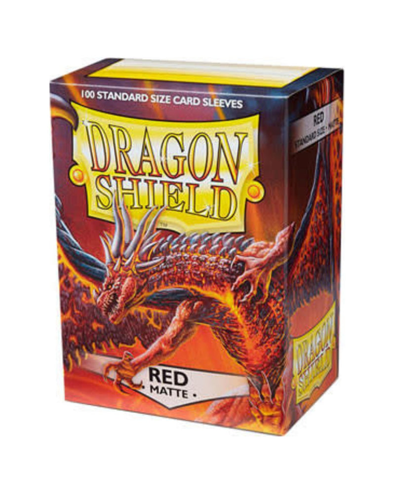Sleeves - Dragon Shield - Box 100 - Red Matte
