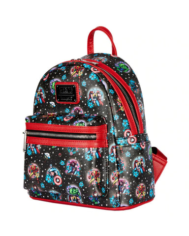 Marvel - Avengers Floral Tattoo Mini Backpack