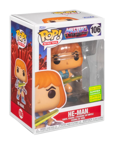 Funko Pop! MotU - He-Man Laser Power Pop! SD22 RS
