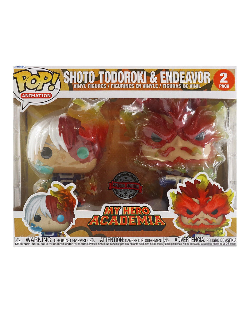 Funko Pop! My Hero Academia - Endeavor & Todoroki Pop! 2Pk