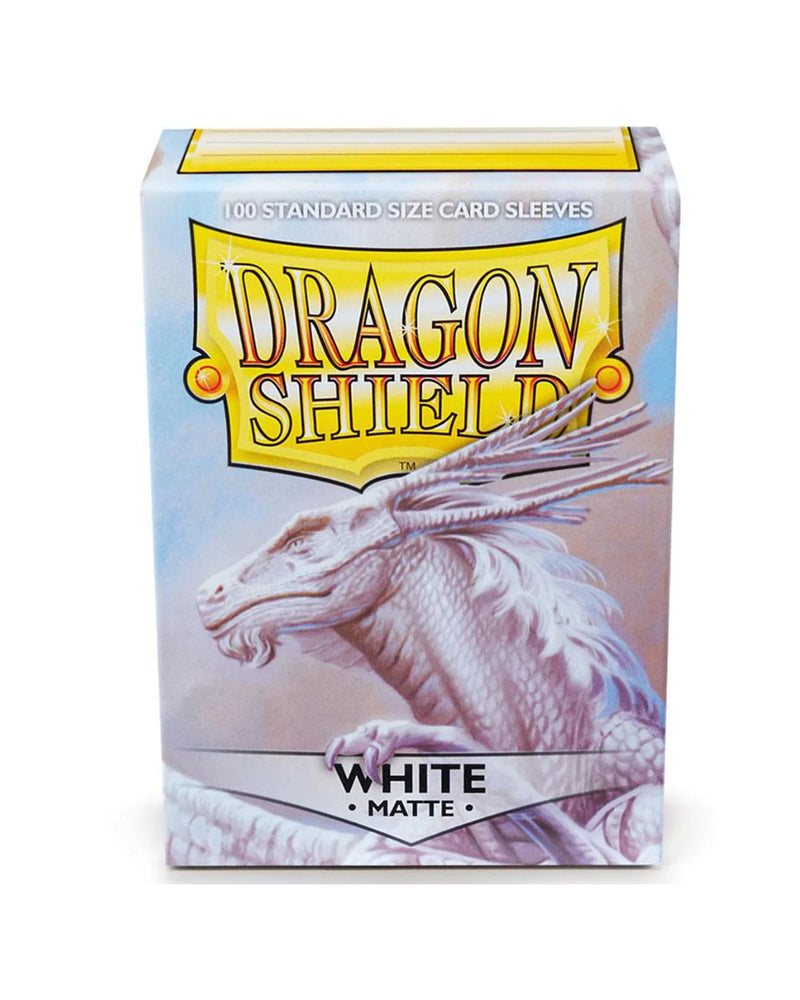 Sleeves - Dragon Shield - Box 100 - White MATTE