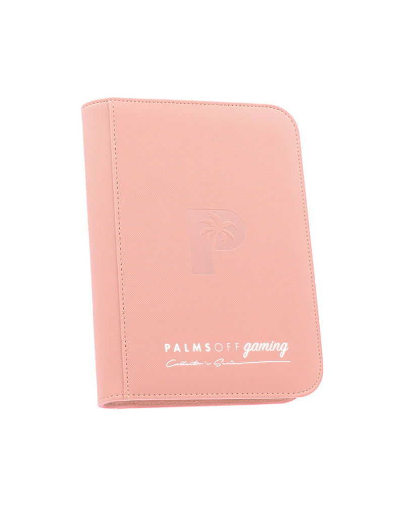 Collector's Series 4 Pocket Zip Trading Card Binder - PINK